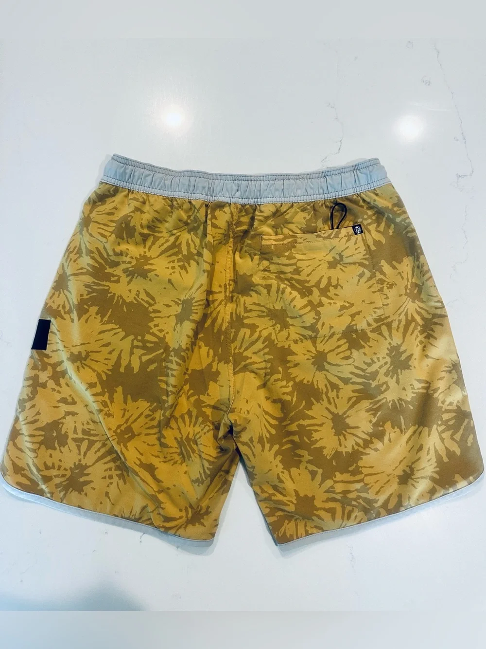 IPD Yellow Floral Board Shorts